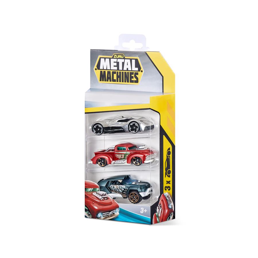 

Игрушка Zuru Metal Machines машинка 3 шт. дизайн в ассортименте