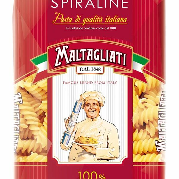 Макаронные изделия Maltagliati №102 Spiraline Спираль лигурийская, 450 г