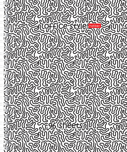 

Тетрадь Hatber Лабиринт А5 клетка на гребне 96 л