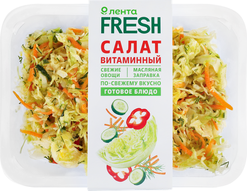 

Салат Лента Fresh Витаминный 200 г