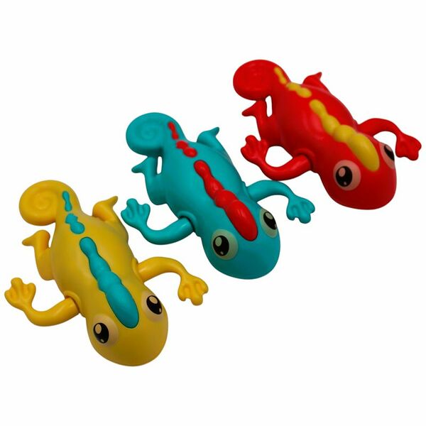 Игрушка Геккончик для купания 1 шт. цвет в ассортименте