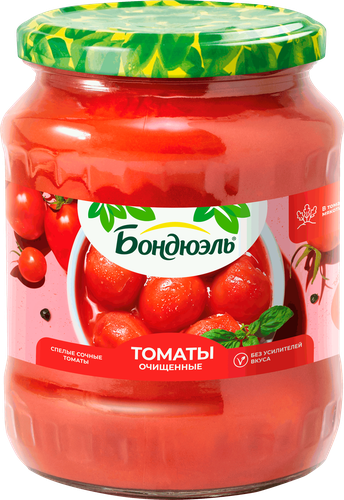 

Томаты Бондюэль очищенные в томатной мякоти 680 г