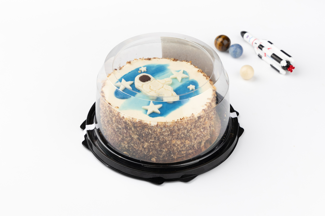 

Торт ВкусВилл Звездный бисквитный с карамелью и орехами 590 г