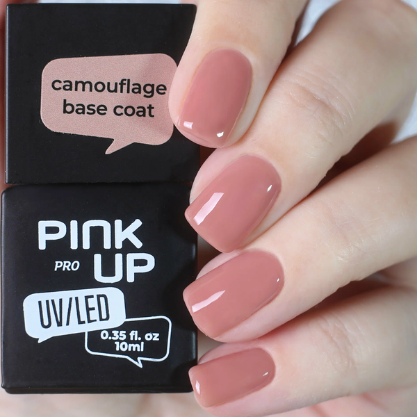 Камуфлирующая база для ногтей UV/LED `PINK UP` `PRO` camouflage base coat тон 05 10 мл