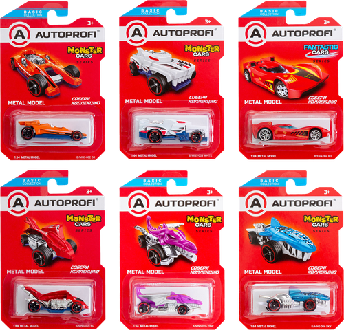 

Игрушка Autoprofi Машинка коллекционная Basic 1:64,1 шт., модель в ассортименте