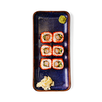 

Ролл Калифорния Городской Супермаркет со спайси креветкой, 6 шт., 175 г