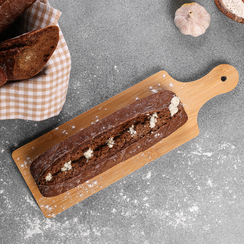 

Багет ржаной замороженный Лента Fresh с чесноком 200 г