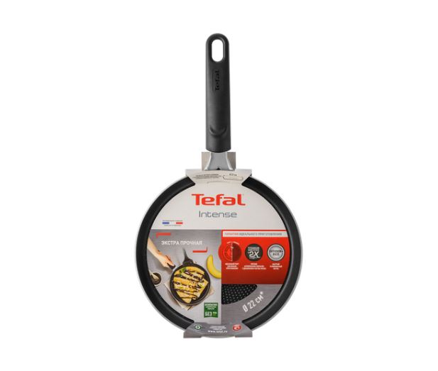 

Сковорода Tefal Intense штампованный алюминий, 22 см