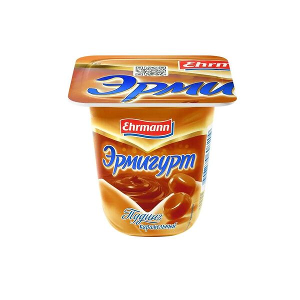 Пудинг Эрмигурт карамельный 3% 100 г