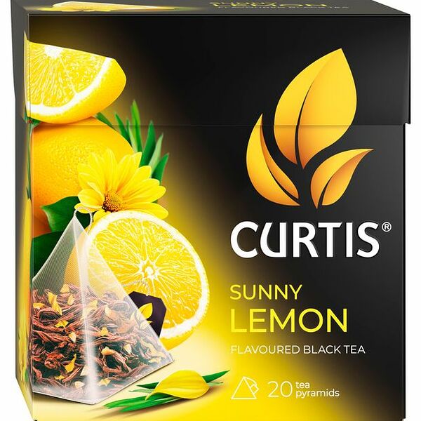 Чай черный Curtis Sunny Lemon 20 шт. х 1.7 г