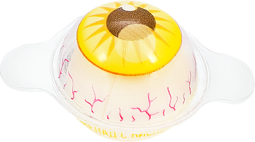 Мармелад с кислой начинкой Канди Клаб Crazy Gummy Crazy Глаз 1 шт. 10 г