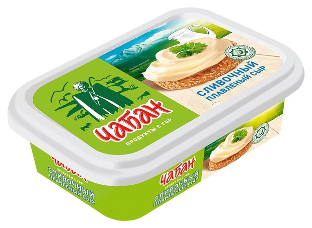 

Плавленый сыр Чабан сливочный 55% бзмж 200 г