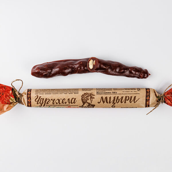 Чурчхела Мцыри вишнёвая с грецким орехом 100 г