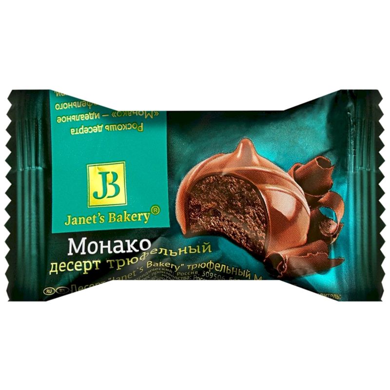 

Десерт Janets Bakery трюфельный Монако, вес