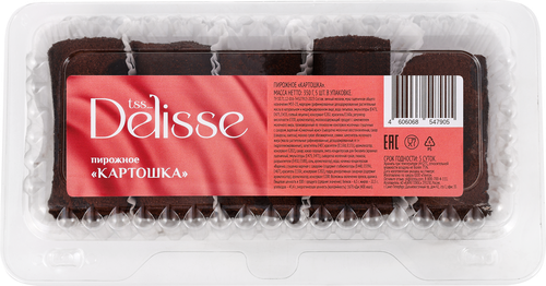

Пирожное Delisse Картошка 350 г