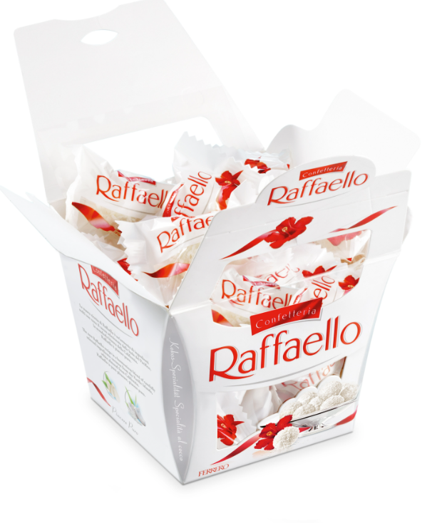 

Конфеты Raffaello с цельным миндальным орехом в кокосовой обсыпке 150 г