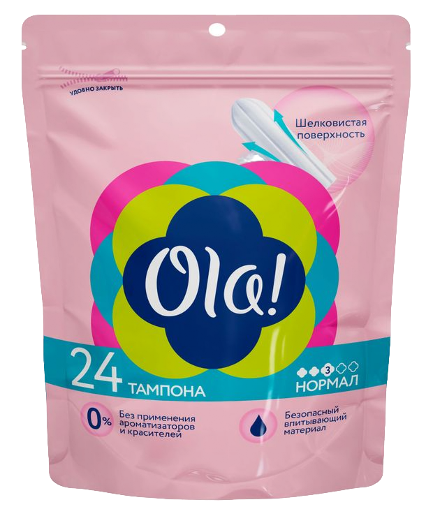 

Тампоны гигиенические Ola! Normal 24 шт.