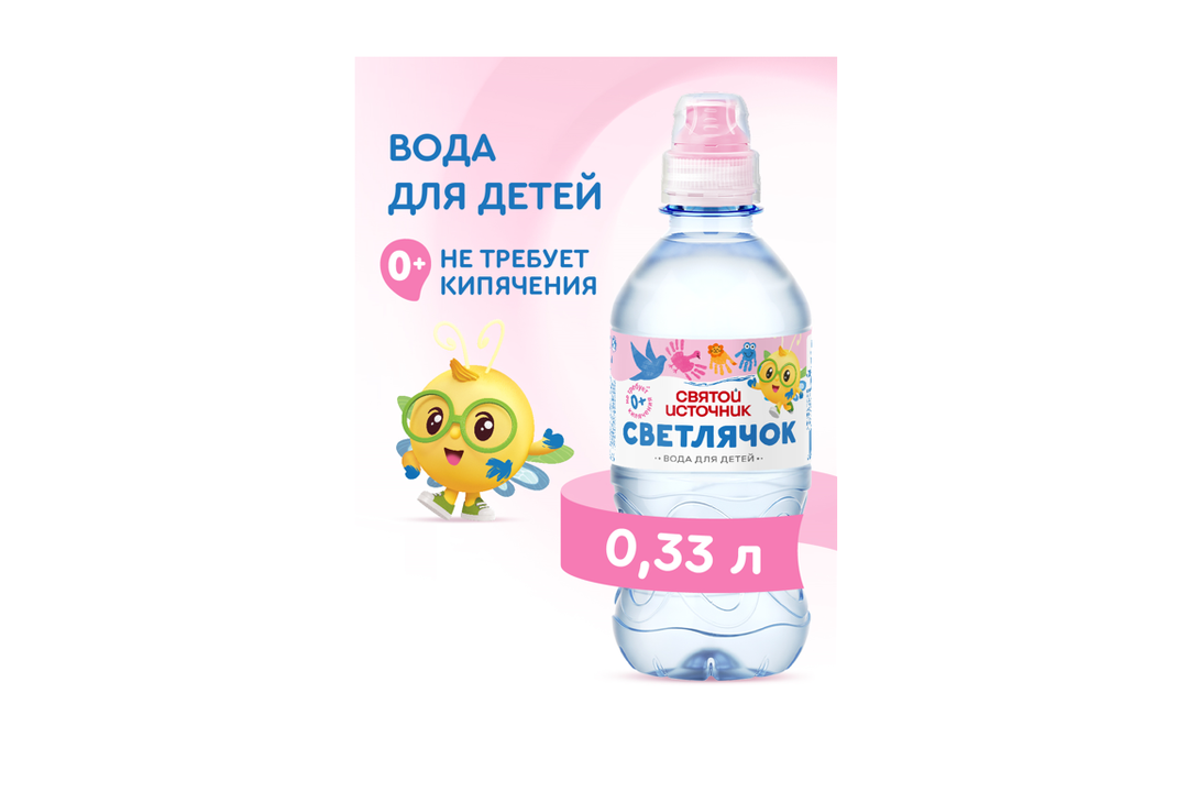 

Вода Святой Источник Светлячок детская негазированная 330 мл