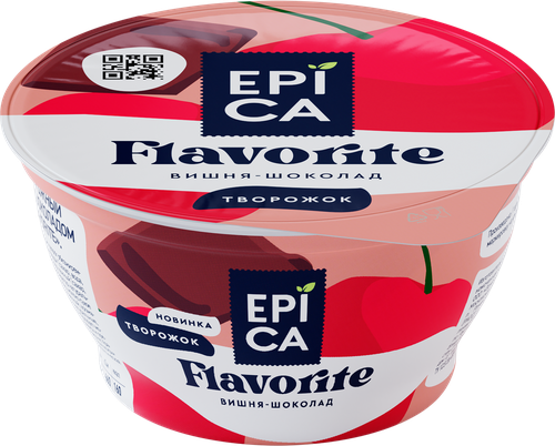 

Десерт творожный Epica Flavorite Вишня-шоколад 8.1% 130 г