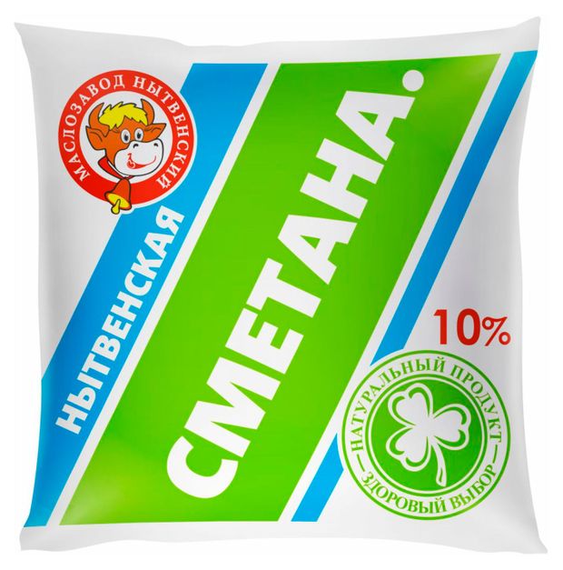 

Сметана Маслозавод Нытвенский 10% 400 г
