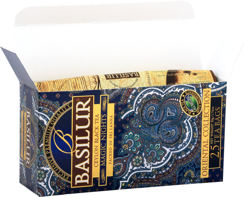 

Чай Basilur Восточная коллекция волшебные ночи 25 шт. х 2 г