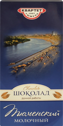 

Шоколад молочный Квартет Тюменский 115 г