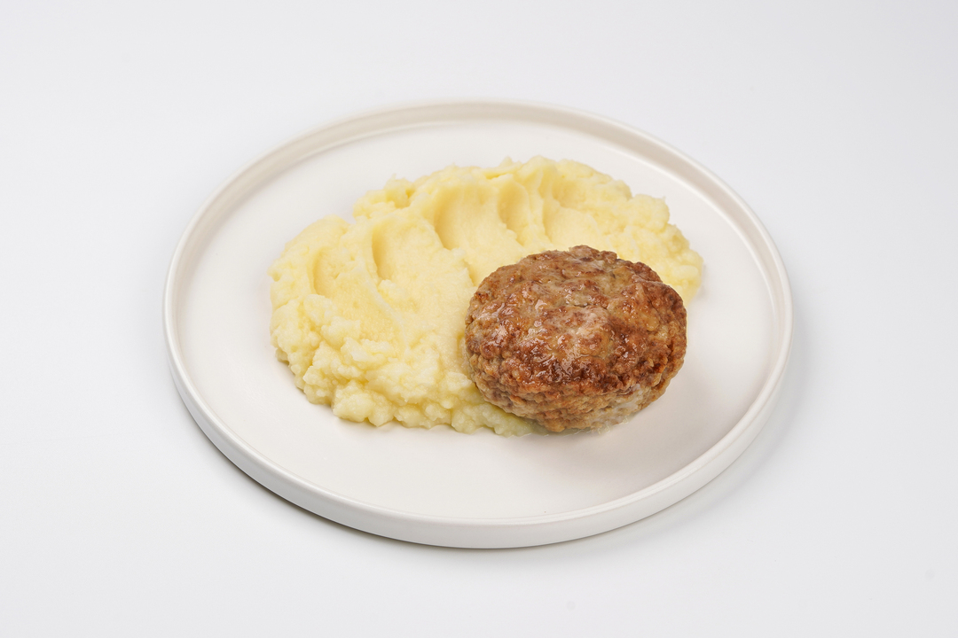 

Котлета домашняя с картофельным пюре ВкусВилл 220 г
