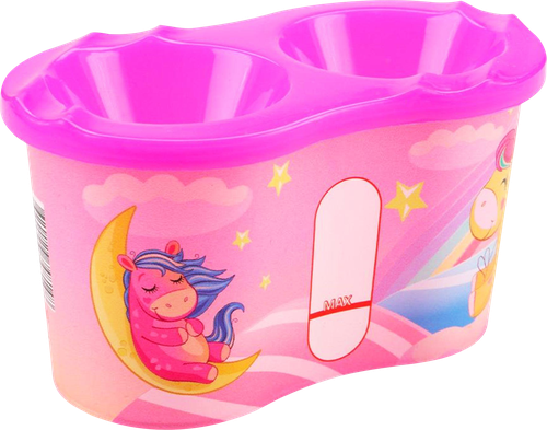 

Стакан-непроливайка Prof-Press двойной Пони