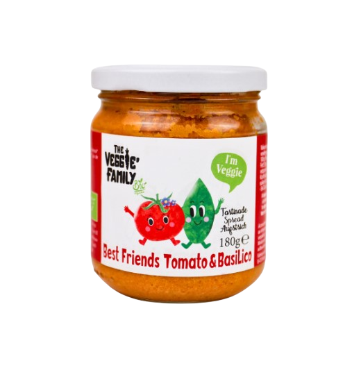 

Спред Veggie Family овощной с томатом и базиликом 180 г