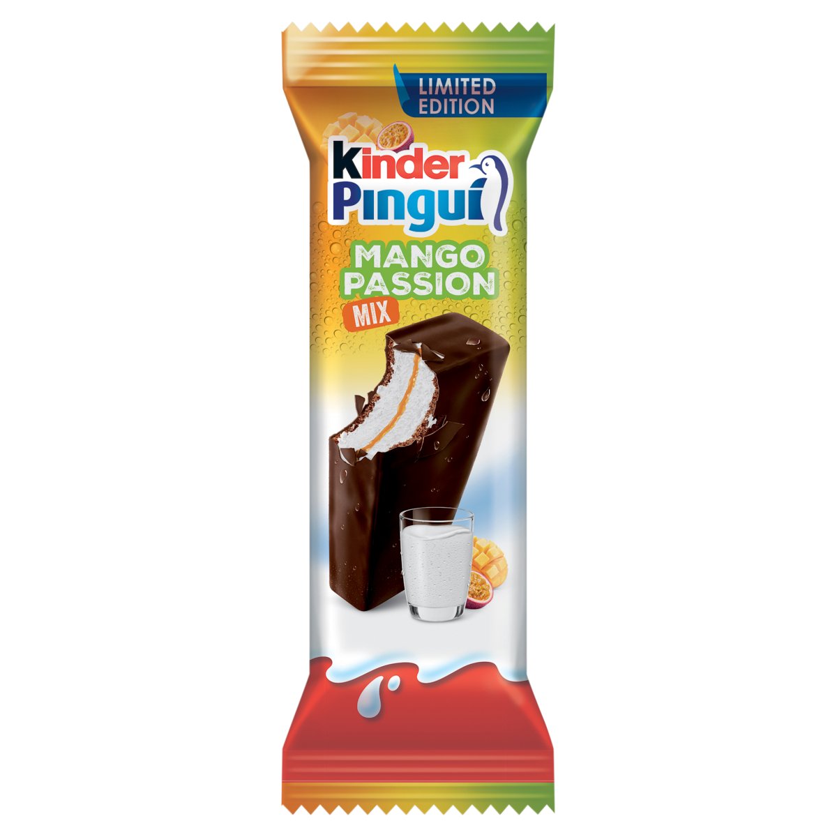 

Пирожное Kinder Pingui бисквитное Манго-маракуйя 23,1% БЗМЖ 30 г