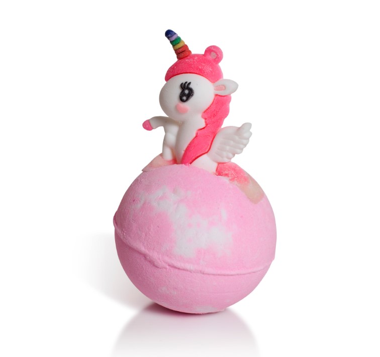 

Бомбочка для ванны Girl Power с игрушкой единорогом