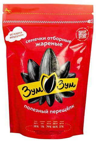 Семечки Зум-Зум отборные жареные