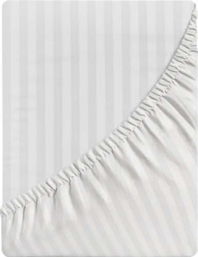 

Простыня на резинке Homeclub 160х200см, белая