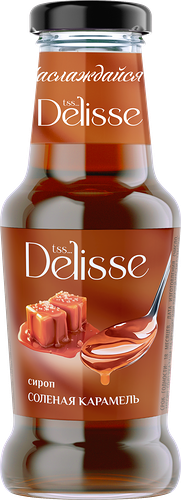 Сироп десертный Delisse соленая карамель 250 мл