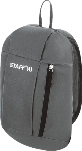 

Рюкзак Staff Air компактный, темно-синий с голубыми деталями, 40х23х16 см