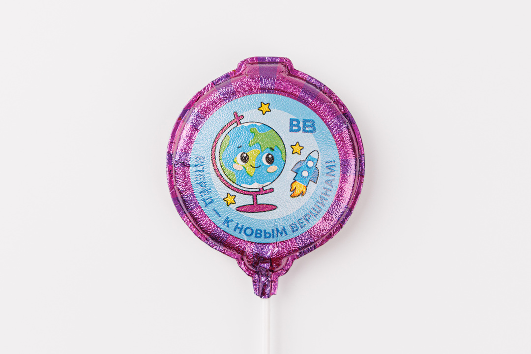 

Шоколадная медаль на палочке Успехов в учебе 1шт., 30 г, в ассортименте