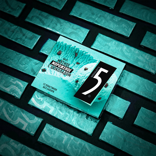 

Жевательная резинка Five Мятное мороженое с шоколадом 31.2 г