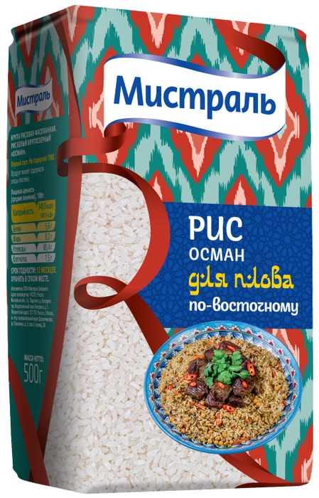 

Рис Мистраль Осман для плова по-восточному 500 г