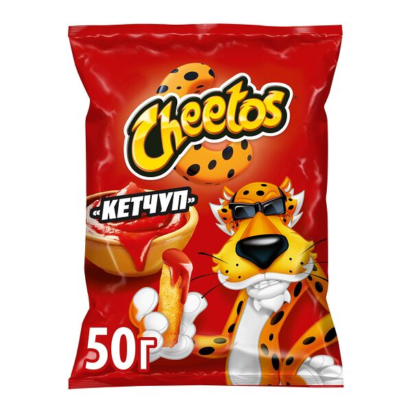 Кукурузные снеки Cheetos Кетчуп 50 г