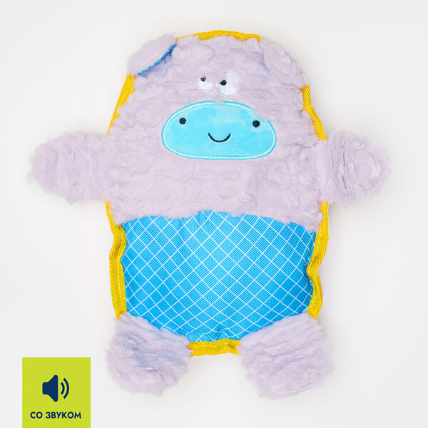 Игрушка для собак Rurri Бегемотик 26х26х6.5 см