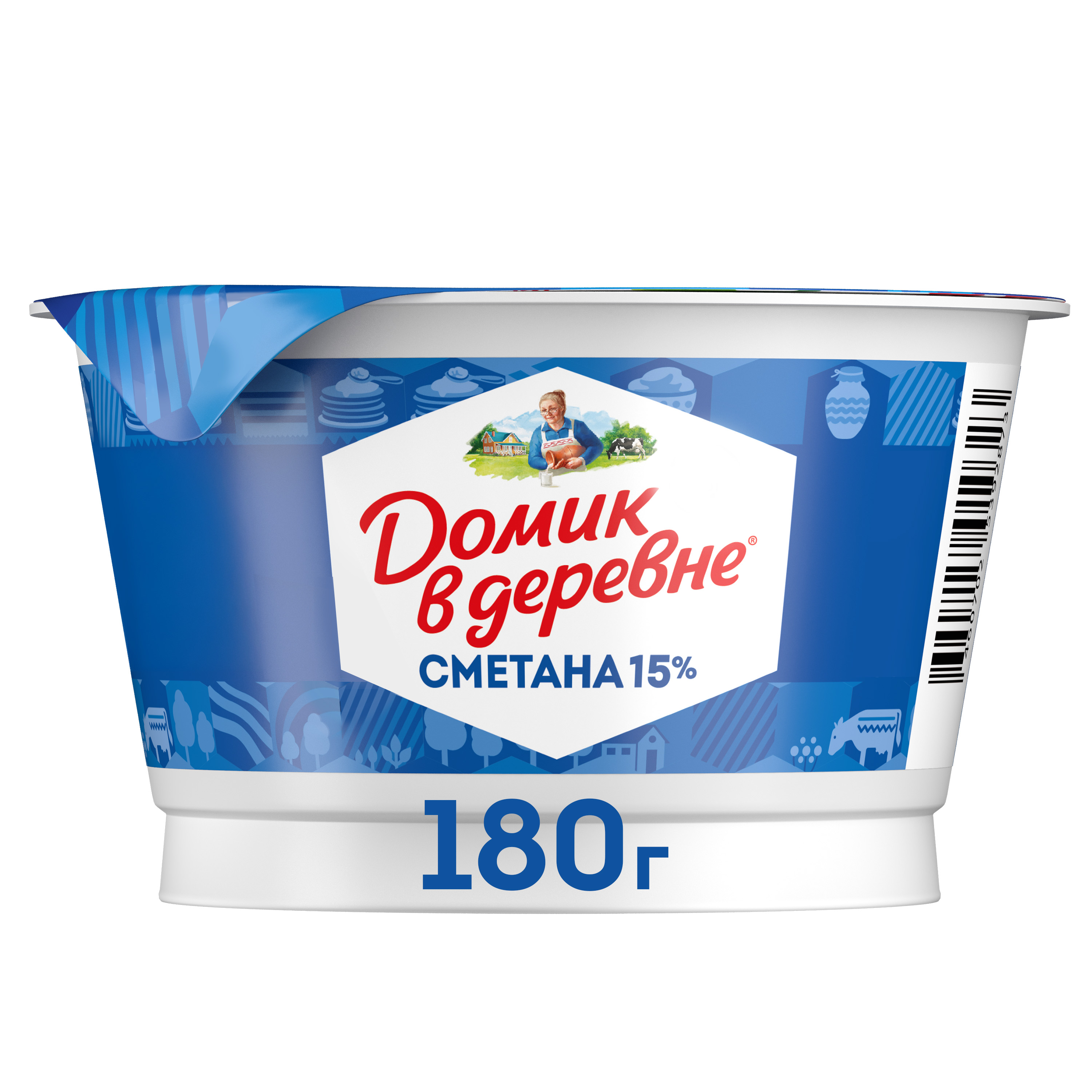 

Сметана Домик в деревне 15% 180 г