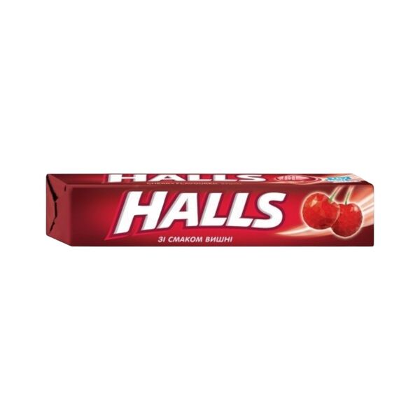 Карамель леденцовая HALLS со вкусом вишни 25,2г
