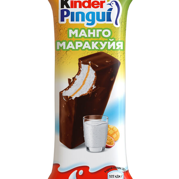 Пирожное Kinder Pingui бисквитное Манго-маракуйя 23.1% БЗМЖ 30 г