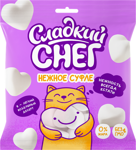 

Суфле Сладкий снег классический Чебурашка 85 г