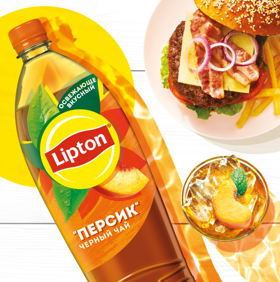 

Холодный чай Lipton Персик 1.5 л