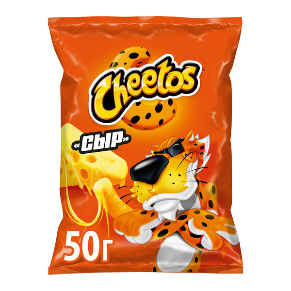 Кукурузные снеки Cheetos Cыр 50 г