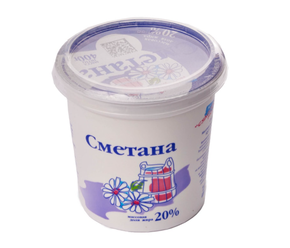 

Сметана Судогодский молочный завод 20% 400 г