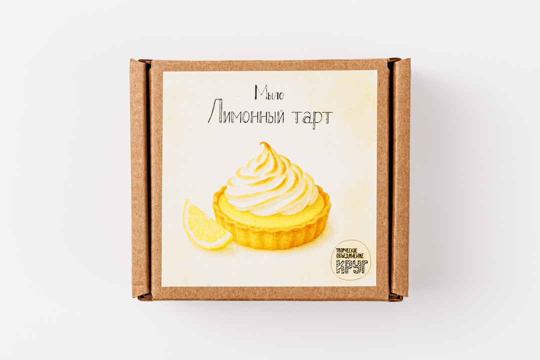 

Мыло Творческое объединение Круг Лимонный тарт 90 г