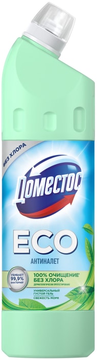 

Чистящее средство Domestos Eco Свежесть моря универсальное 750 мл
