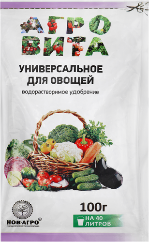 

Удобрение минеральное для овощей АГРОВИТА Универсальное, Арт. НА76